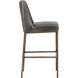 Leighland 42 inch Overcast Grey Barstool